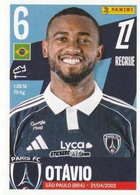 Cromo Otávio - Foot Ligue 1 2025-2026
 n. 408 - Panini
