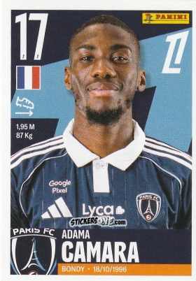 Cromo Adama Camara