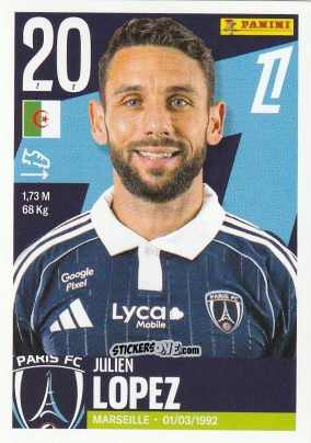 Cromo Julien Lopez