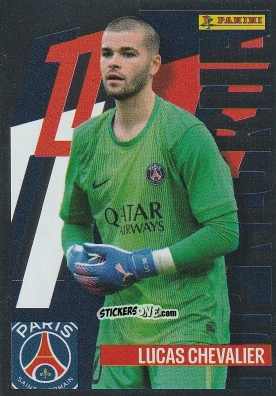 Cromo Lucas Chevalier (Top Recrue) - Foot Ligue 1 2025-2026
 n. 424 - Panini