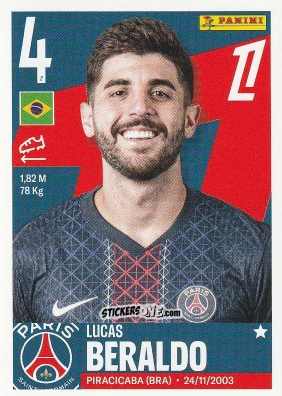 Cromo Lucas Beraldo - Foot Ligue 1 2025-2026
 n. 432 - Panini