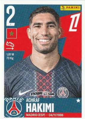 Cromo Achraf Hakimi - Foot Ligue 1 2025-2026
 n. 433 - Panini