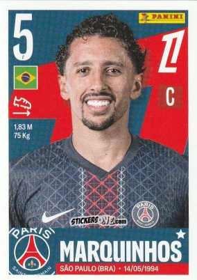 Sticker Marquinhos - Foot Ligue 1 2025-2026
 n. 436 - Panini