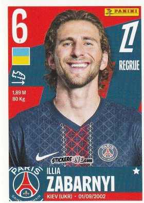Figurina Ilya Zabarnyi - Foot Ligue 1 2025-2026
 n. 439 - Panini