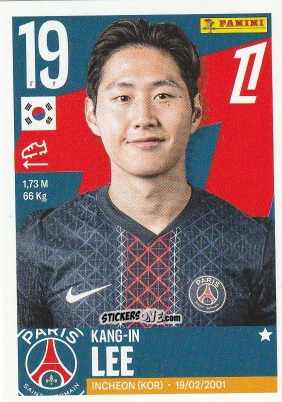 Figurina Kang-in Lee - Foot Ligue 1 2025-2026
 n. 440 - Panini
