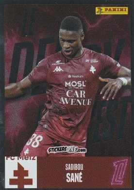 Sticker Sadibou Sané - Foot Ligue 1 2025-2026
 n. 452 - Panini