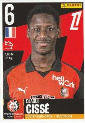 Sticker Djaoui Cissé - Foot Ligue 1 2025-2026
 n. 477 - Panini