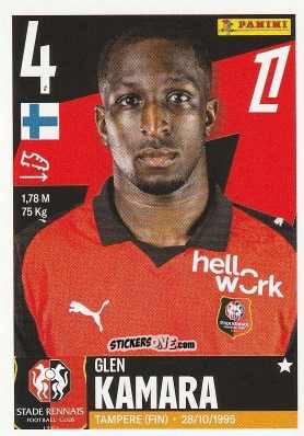 Figurina Glen Kamara - Foot Ligue 1 2025-2026
 n. 479 - Panini