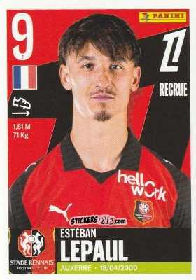 Sticker Estéban Lepaul - Foot Ligue 1 2025-2026
 n. 482 - Panini