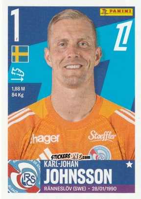 Sticker Karl-Johan Johnsson - Foot Ligue 1 2025-2026
 n. 492 - Panini