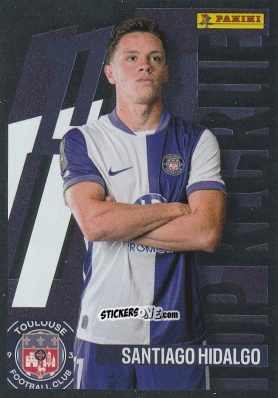 Cromo Santiago Hidalgo (Top Recrue) - Foot Ligue 1 2025-2026
 n. 514 - Panini