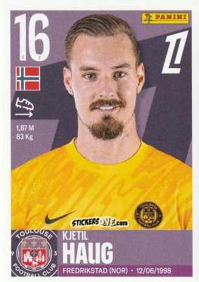 Figurina Kjetil Haug - Foot Ligue 1 2025-2026
 n. 520 - Panini