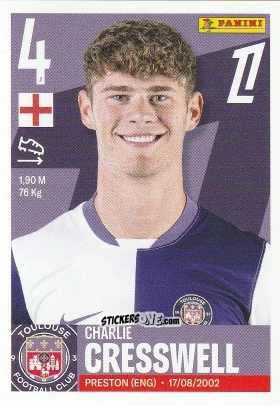 Sticker Charlie Cresswell - Foot Ligue 1 2025-2026
 n. 522 - Panini