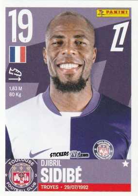 Sticker Djibril Sidibé - Foot Ligue 1 2025-2026
 n. 527 - Panini