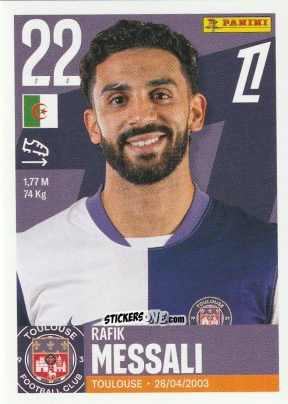 Sticker Noah Lahmadi - Foot Ligue 1 2025-2026
 n. 532 - Panini