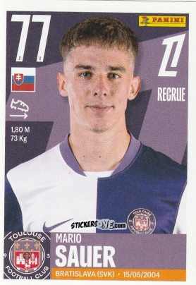 Sticker Mario Sauer - Foot Ligue 1 2025-2026
 n. 533 - Panini