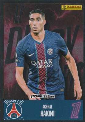 Cromo Achraf Hakimi - Foot Ligue 1 2025-2026
 n. 542 - Panini