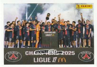 Cromo Champions 2024-25 (Paris Saint-Germain) - Foot Ligue 1 2025-2026
 n. 556 - Panini