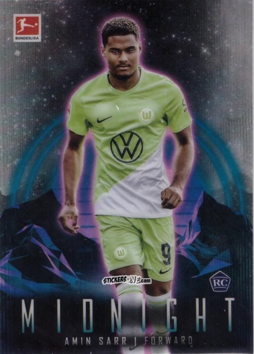 Sticker Amin Sarr - Bundesliga Midnight 2023-2024
 n. 95 - Topps