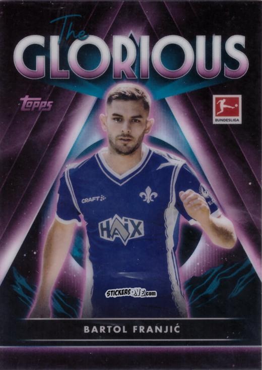 Figurina Bartol Franjić - Bundesliga Midnight 2023-2024
 n. G-5 - Topps