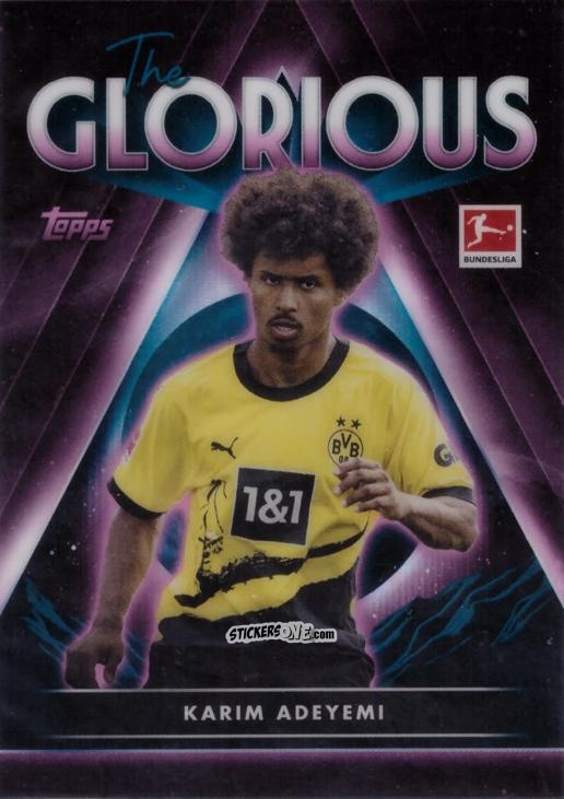 Figurina Karim Adeyemi - Bundesliga Midnight 2023-2024
 n. G-7 - Topps
