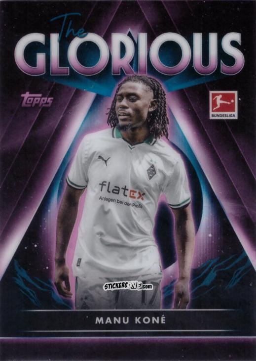 Cromo Manu Koné - Bundesliga Midnight 2023-2024
 n. G-22 - Topps