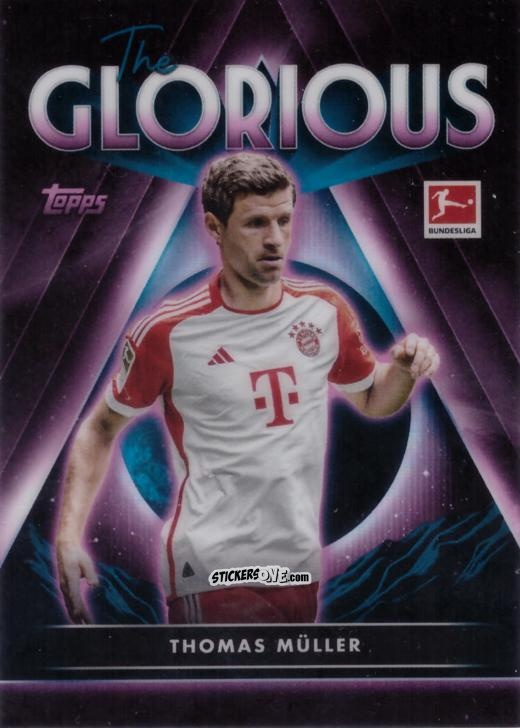 Sticker Thomas Müller - Bundesliga Midnight 2023-2024
 n. G-25 - Topps