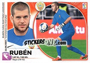 Sticker Ruben (1) - Liga Spagnola 2014-2015 - Colecciones ESTE