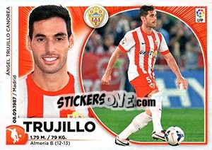 Sticker Trujillo (4) - Liga Spagnola 2014-2015 n. 4 - Colecciones ESTE