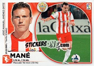 Sticker Mane (7) - Liga Spagnola 2014-2015 n. 7 - Colecciones ESTE
