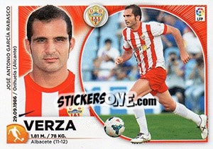 Cromo Verza (11) - Liga Spagnola 2014-2015 - Colecciones ESTE