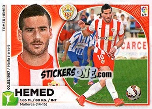Sticker Hemed (17) - Liga Spagnola 2014-2015 n. 17 - Colecciones ESTE