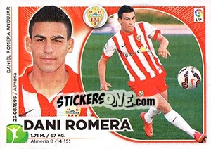 Cromo Dani Romera (20) - Liga Spagnola 2014-2015 - Colecciones ESTE