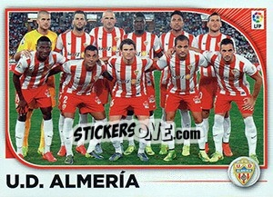 Sticker Almeria Equipo (21) - Liga Spagnola 2014-2015 - Colecciones ESTE