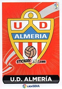 Figurina Escudo Almeria (23) - Liga Spagnola 2014-2015 - Colecciones ESTE