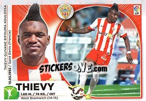 Sticker Thievy (18 BIS) - Liga Spagnola 2014-2015 - Colecciones ESTE
