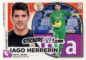 Sticker Iago Herrerin (2) - Liga Spagnola 2014-2015 n. 32 - Colecciones ESTE