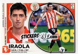 Figurina Iraola (3) - Liga Spagnola 2014-2015 - Colecciones ESTE