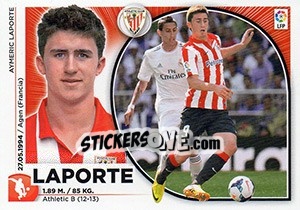 Sticker Laporte (4) - Liga Spagnola 2014-2015 - Colecciones ESTE