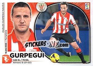 Sticker Gurpegui (6) - Liga Spagnola 2014-2015 - Colecciones ESTE