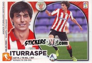 Sticker Iturraspe (9) - Liga Spagnola 2014-2015 n. 39 - Colecciones ESTE