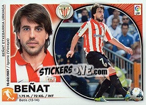 Sticker Benat (10) - Liga Spagnola 2014-2015 n. 40 - Colecciones ESTE