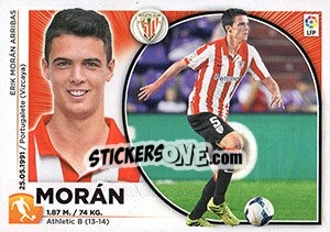 Sticker Moran (12) - Liga Spagnola 2014-2015 n. 42 - Colecciones ESTE