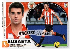 Cromo Susaeta (13) - Liga Spagnola 2014-2015 n. 43 - Colecciones ESTE