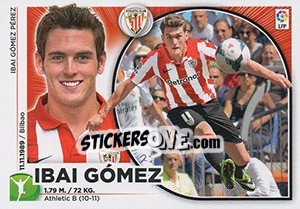 Sticker Ibai Gomez (15) - Liga Spagnola 2014-2015 - Colecciones ESTE