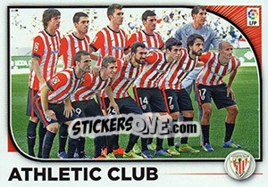 Sticker Athletic Club Equipo (21) - Liga Spagnola 2014-2015 - Colecciones ESTE