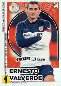 Sticker Entrenador Athletic Club - Ernesto Valverde (22) - Liga Spagnola 2014-2015 - Colecciones ESTE