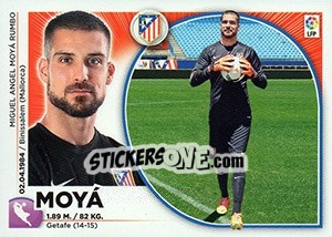 Sticker Moya (1) - Liga Spagnola 2014-2015 - Colecciones ESTE