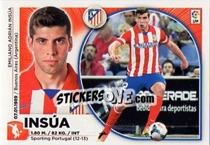 Cromo Insua (7) - Liga Spagnola 2014-2015 - Colecciones ESTE