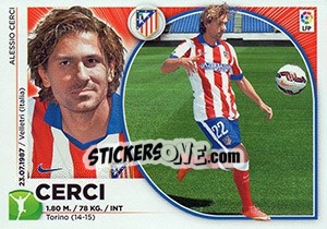Sticker Cerci (20) - Liga Spagnola 2014-2015 n. 80 - Colecciones ESTE